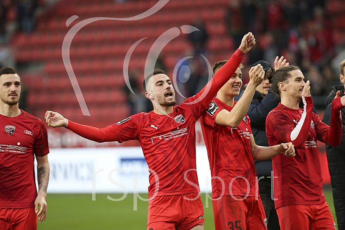 Fussball - 3. Bundesliga - Ingolstadt - Saison 2019/2020 - FC Ingolstadt 04 - M1. FC Kaiserlautern - 01.02.2020 -  Foto: Ralf Lüger