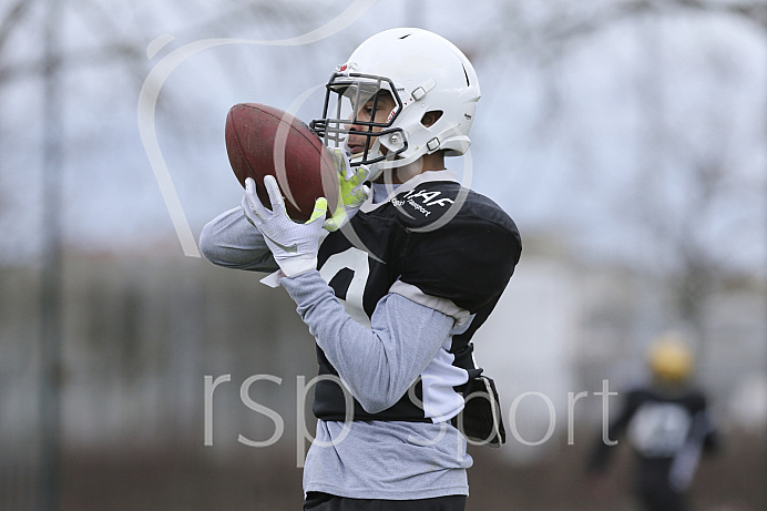 Football, GFL1, Saison 2019,  Vorbereitungs-Camp Ingolstadt Dukes vs. Landsberg X-Press, 16.03.2019