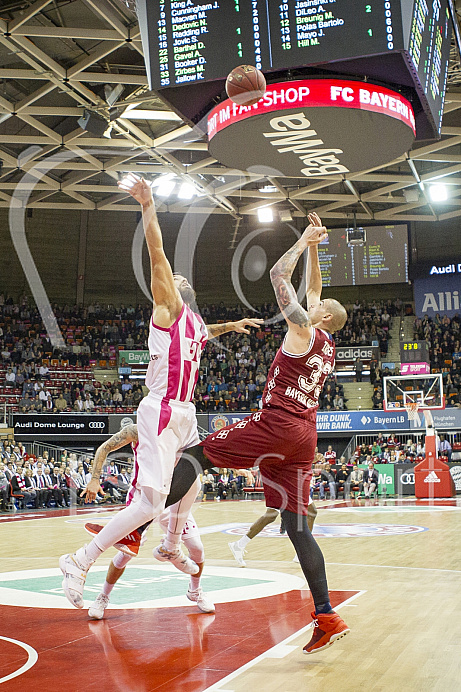 Herren - BBL - Basketball Bundesliga - Saison 2017/2018 - FC Bayern Basketball - Baskets Bonn  -  Foto: Ralf Lüger/rsp sport