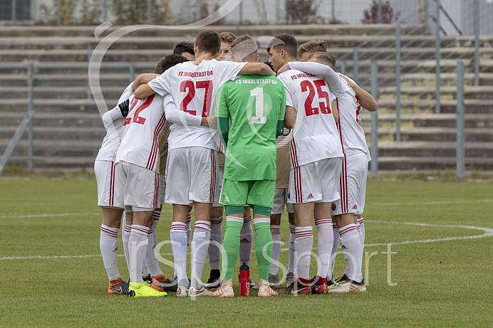 Fussball - A-Junioren Bundesliga - Ingolstadt - Saison 2018/2019 - FC Ingolstadt 04 - FC Augsburg - 10. Spieltag - 03.11.2018 -  Foto: Ralf Lüger/rsp-sport.de