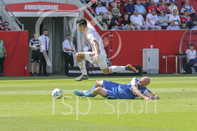Fussball, Herren, 2. Bundesliga, Saison 2017/2018, FC Ingolstadt - Kiel