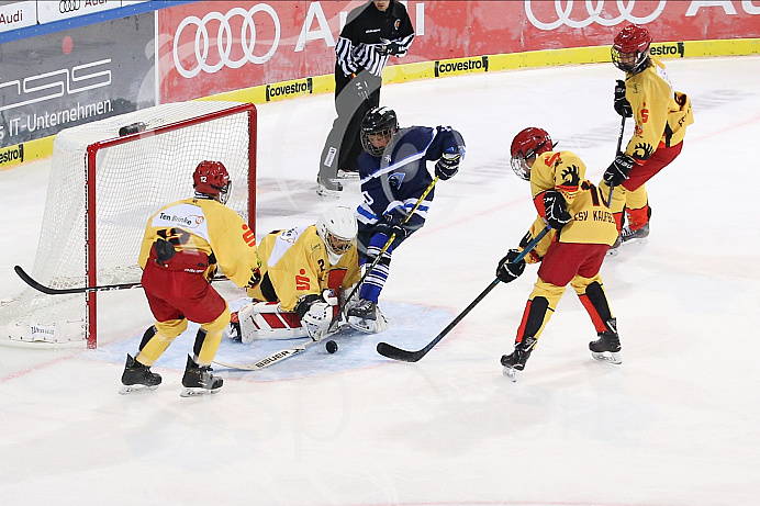 Eishockey - Nachwuchs U15 - Bayernliga - Testspiel - Saison 2020/2021 -  ERC Ingolstadt - Kaufbeuren - Foto: Ralf Lüger