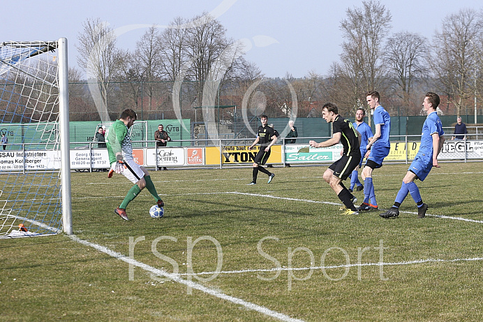 Fussball - Herren - Kreisklasse - Saison 2018/2019 - SC Mühlried - BC Aresing - 24.03.2019 -  Foto: Ralf Lüger/rsp-sport.de