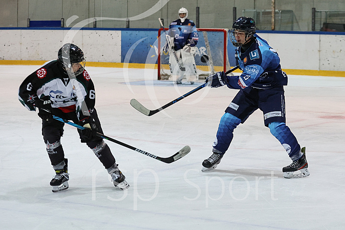 Eishockey - Nachwuchs U17 - Schüler Bundesliga - Punktspiel - Saison 2021/2022 - Starbulls Rosenheim -  ERC Ingolstadt - Foto: Ralf Lüger