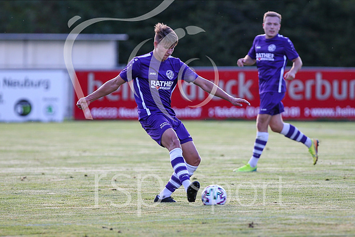 Fussball - Herren - Landesliga Südwest - Saison 2019/2021 - Freundschaftsspiel - VFR Neuburg - FC Augsburg II -  Foto: Ralf Lüger