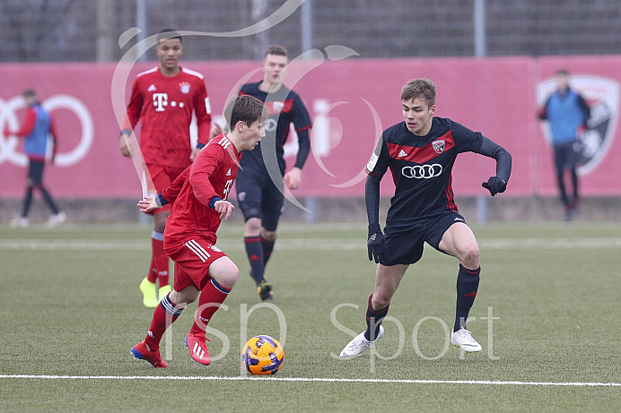 Fussball - A-Junioren Bundesliga - Ingolstadt - Saison 2018/2019 - FC Ingolstadt 04 - FC Bayern München - 20. Spieltag - 02.02.2019 -  Foto: Ralf Lüger/rsp-sport.de