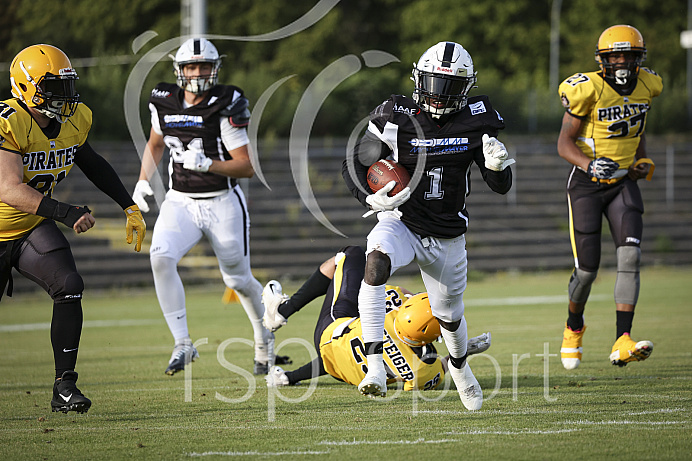 Football, GFL2, Saison 2022, Ingolstadt Dukes - Frankfurt Pirates - 13.08.2022 Football, GFL2, Saison 2022, Ingolstadt Dukes - Frankfurt Pirates - 13.08.2022