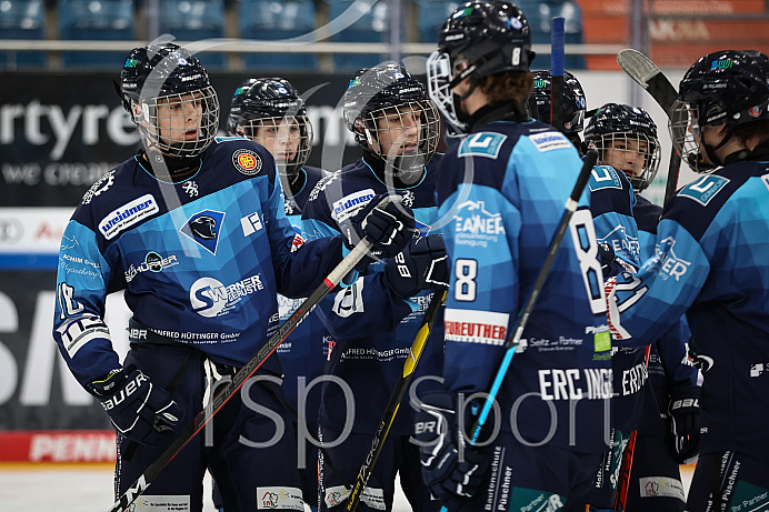 Eishockey - Nachwuchs U17 - Schüler Bundesliga - Punktspiel - Saison 2021/2022 - ERC Ingolstadt - Eisbären Regensburg - Foto: Ralf Lüger