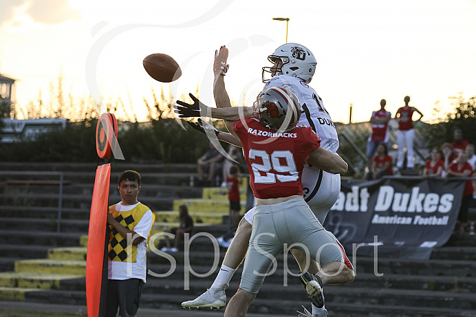 Football, GFL2, Saison 2022, Ingolstadt Dukes - Fursty Razorbacks - 23.07.2022