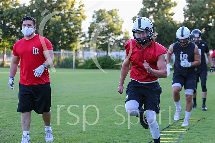 Football, GFL1, Saison 2020,Ingolstadt Dukes -  - Training - 03.07.2020