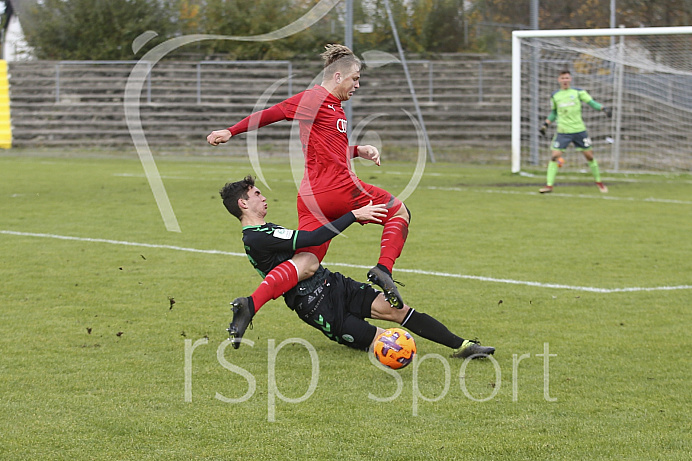 Fussball - A-Junioren Bundesliga - Ingolstadt - Saison 2019/2020 - FC Ingolstadt 04 - Greuther Fürth - 09.11.2019 -  Foto: Ralf Lüger