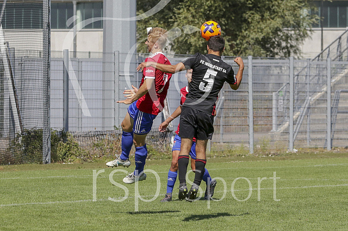 Fussball - B-Junioren Bundesliga - Ingolstadt - Saison 2018/2019 - FC Ingolstadt 04 - SpVgg Unterhaching - 12.08.2018 -  Foto: Ralf L