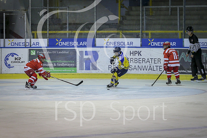 Eishockey, Knaben, Landesliga, Saison 2018/2019, Spiel 3, 14.10.2018, EC Pfaffenhofen - EV Landshut, Foto: Ralf L
