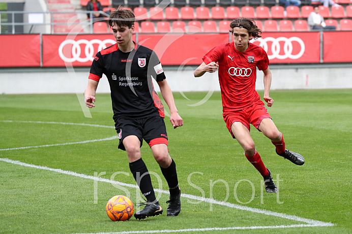 Fussball - B-Junioren - Relegation 2021  - FC Ingolstadt 04 - SSV Jahn Regensburg -  Foto: Ralf Lüger/rsp-sport.de