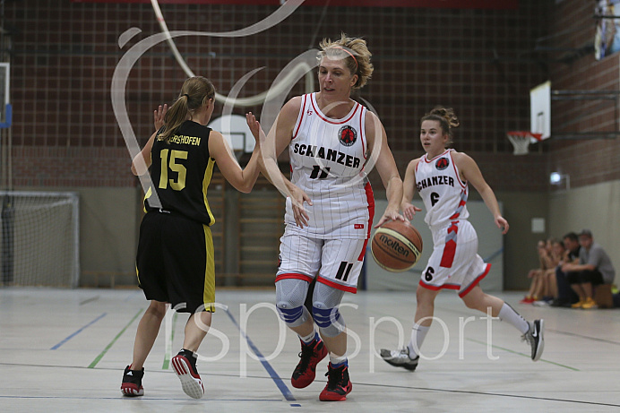 Basketball - Frauen - Bezirksoberliga - Saison 2018/2019 - Schanzer Baskets Ingolstadt (MTV) - TSV Gersthofen - 13.10.2018 -  Foto: Ralf L