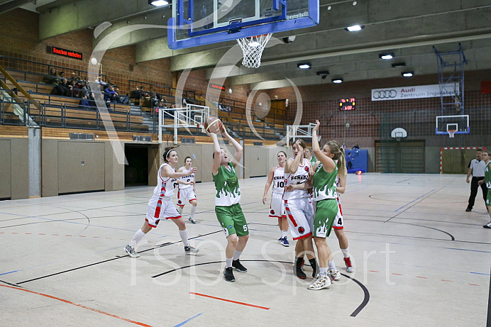 Frauen Basketball Bayernliga BYLDS - Saison 2017/2018 - MSG Ingolstadt/Etting - SSV Schrobenhausen Green Devilds  -  Foto: Ralf Lüger