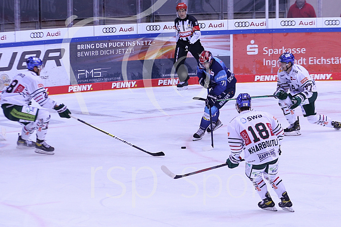 Eishockey - Herren - DEL - Saison 2020/2021 -  ERC Ingolstadt - Augsburger Panther - Foto: Ralf Lüger