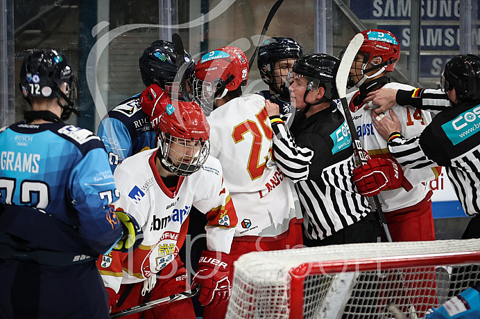 DNL - Eishockey - Saison 2021/2022  - ERC Ingolstadt - EV Landshut - Foto: Ralf Lüger