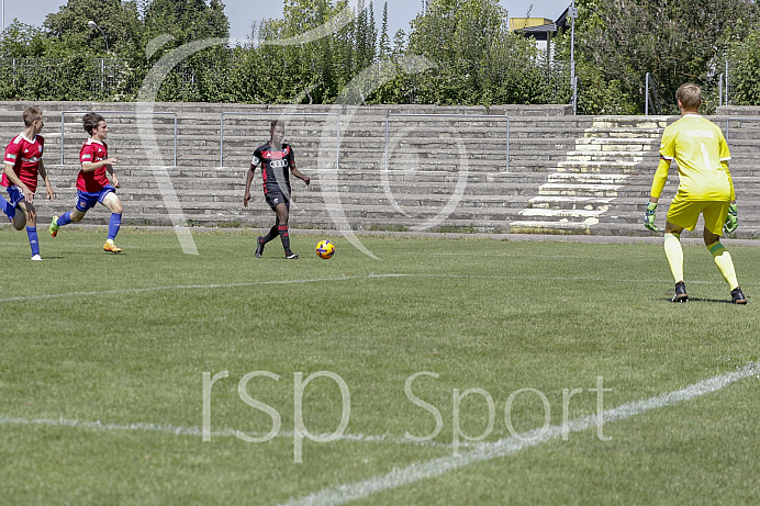 Fussball - B-Junioren Bundesliga - Ingolstadt - Saison 2018/2019 - FC Ingolstadt 04 - SpVgg Unterhaching - 12.08.2018 -  Foto: Ralf L