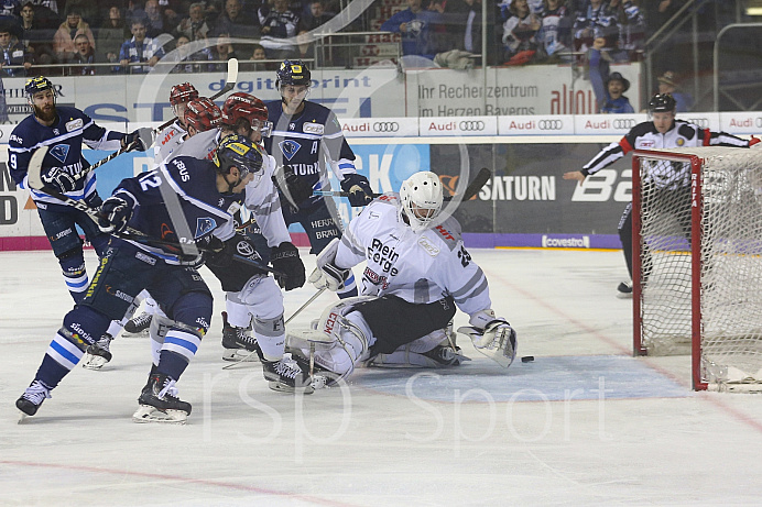 Eishockey, Herren, DEL, Saison 2018/2019, ,Playoff Spiel 2, 15.03.2019, ERC Ingolstadt - Kölner Haie, Foto: Ralf Lüger/rsp-sport