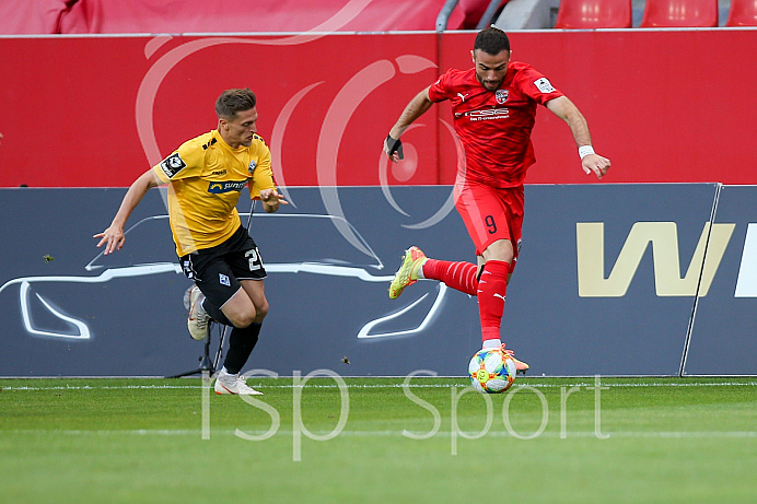 Fussball - 3. Bundesliga - Ingolstadt - Saison 2019/2020 - FC Ingolstadt 04 - Waldhof Mannheim - 24.06.2020 -  Foto: Ralf Lüger