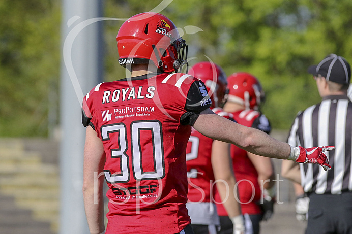 Football, GFL1, Saison 2019,Ingolstadt Dukes - Potsdam Royals - Testspiel - 20.04.2019