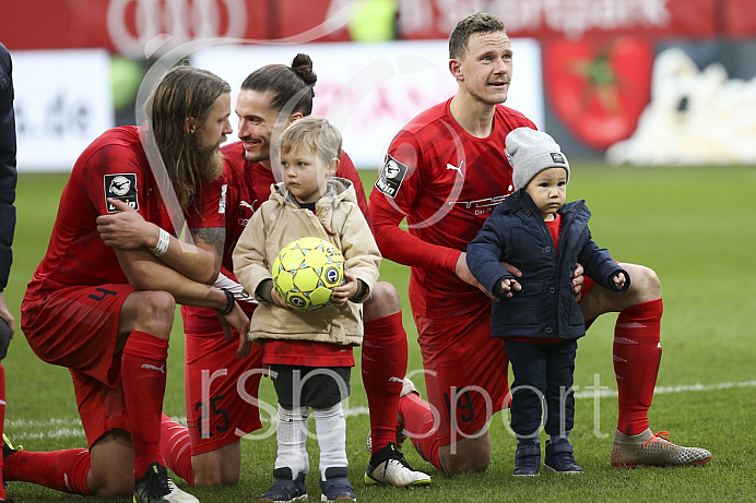 Fussball - 3. Bundesliga - Ingolstadt - Saison 2019/2020 - FC Ingolstadt 04 - M1. FC Kaiserlautern - 01.02.2020 -  Foto: Ralf Lüger