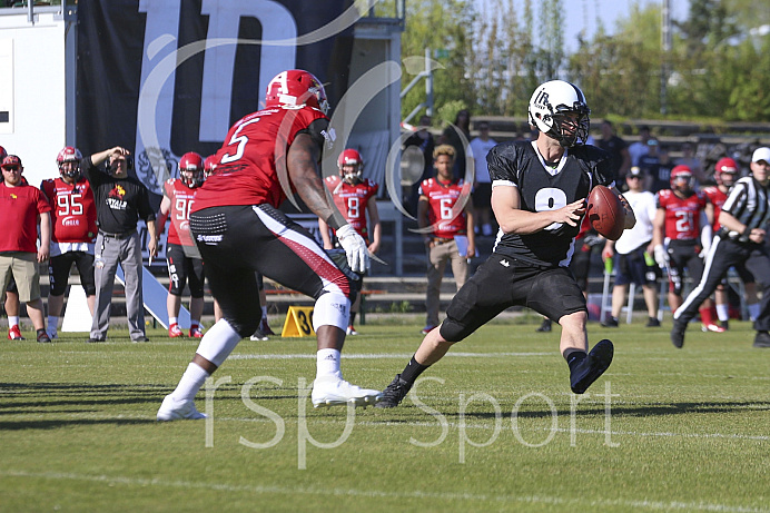 Football, GFL1, Saison 2019,Ingolstadt Dukes - Potsdam Royals - Testspiel - 20.04.2019