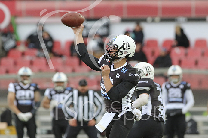 Football, GFL1, Saison 2019, Ingolstadt Dukes - Schwäbisch Hall - Spiel 1l - 04.05.2019