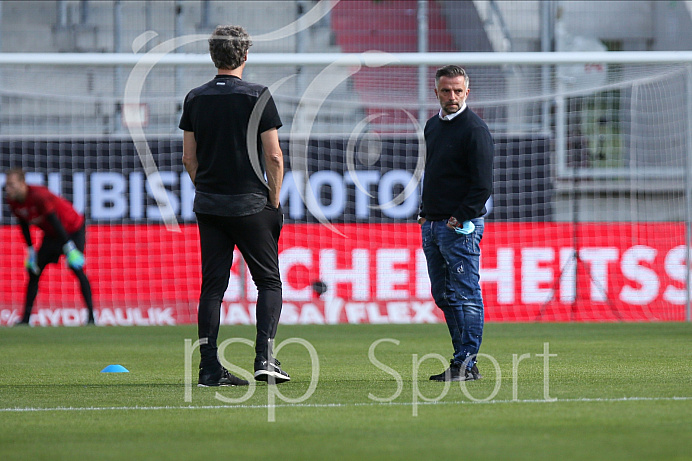 Fussball - 3. Bundesliga - Ingolstadt - Saison 2019/2020 - FC Ingolstadt 04 - 1. FC Nürnberg - Relegation Rückspiel - 11.07.2020 -  Foto: Ralf Lüger/rsp-sport.de