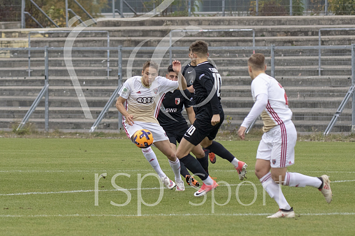 Fussball - A-Junioren Bundesliga - Ingolstadt - Saison 2018/2019 - FC Ingolstadt 04 - FC Augsburg - 10. Spieltag - 03.11.2018 -  Foto: Ralf Lüger/rsp-sport.de