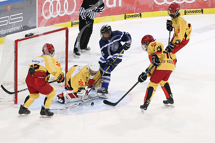Eishockey - Nachwuchs U15 - Bayernliga - Testspiel - Saison 2020/2021 -  ERC Ingolstadt - Kaufbeuren - Foto: Ralf Lüger