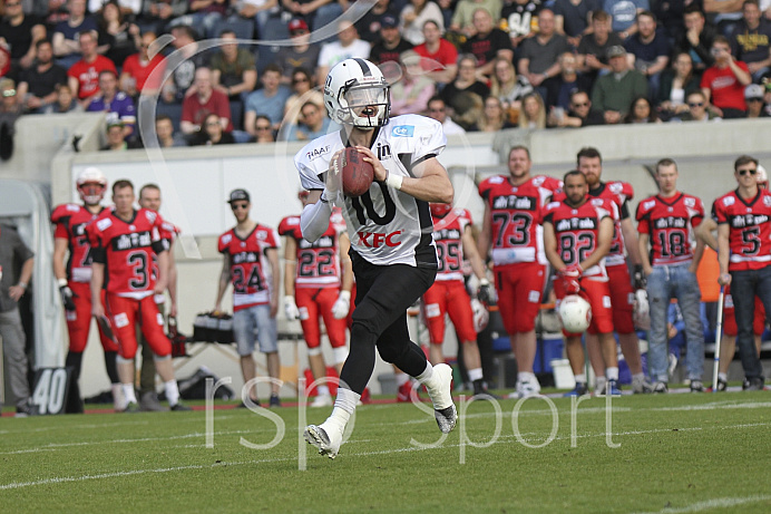 Football, GFL1, Saison 2018,  Stuttgart Scorpions - Ingolstadt Dukes, 28.04.2018