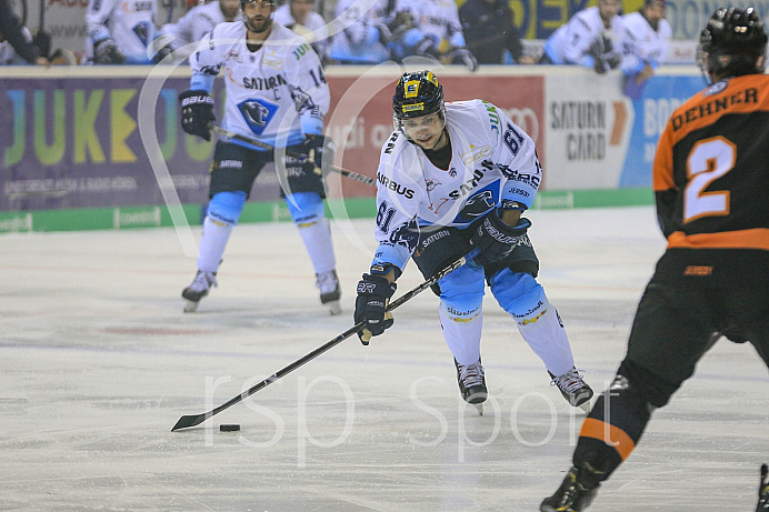 Eishockey, Herren, DEL, Saison 2018/2019, Spiel 7, 03.10.2018, ERC Ingolstadt vs. Grizzlys Wolfsburg, Foto: Ralf L