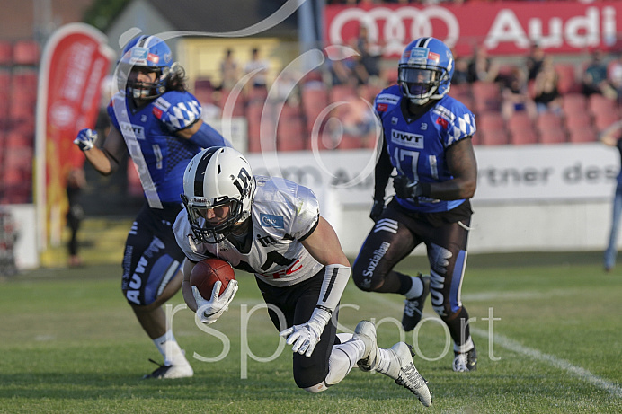Football, GFL1, Saison 2018, Ingolstadt Dukes - Allgäu Comets, Spiel 3, 12.05.2018 Football, GFL1, Saison 2018, Ingolstadt Dukes - Allgäu Comets, Spiel 3, 12.05.2018