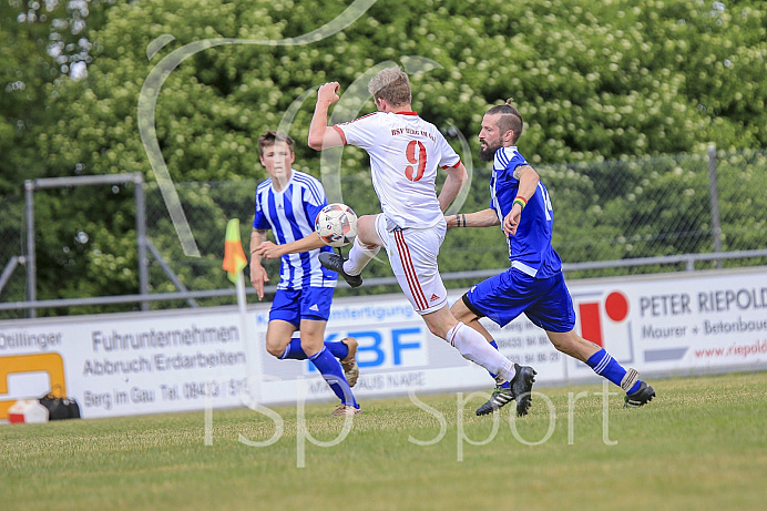 Fussball - Herren - Kreisliga  Augsburg - Saison 2017/18 - BSV Berg im Gau - TSV Rehling - Foto: Ralf Lüger/rsp-sport.de