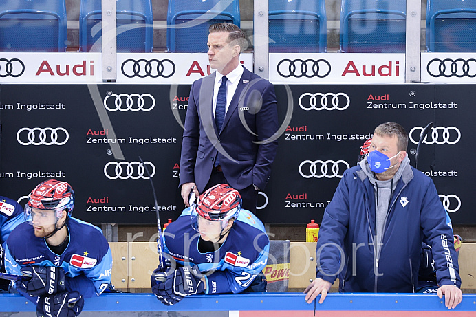 Eishockey - Herren - DEL - Saison 2020/2021 -   ERC Ingolstadt - Adler Mannheim - Foto: Ralf Lüger