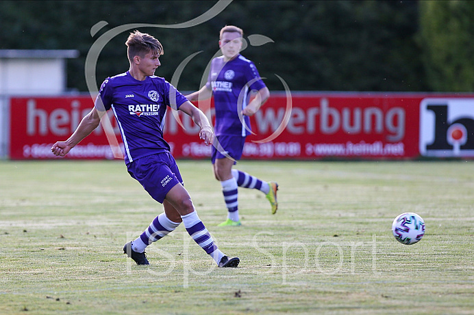 Fussball - Herren - Landesliga Südwest - Saison 2019/2021 - Freundschaftsspiel - VFR Neuburg - FC Augsburg II -  Foto: Ralf Lüger