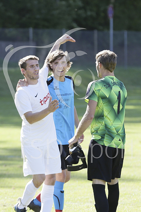 Fussball - Herren - B Klasse - Saison 2018/2019 - VFR Neuburg - DJK Sandizell/Grimolzhausen - 29.09.2018 -  Foto: Ralf L