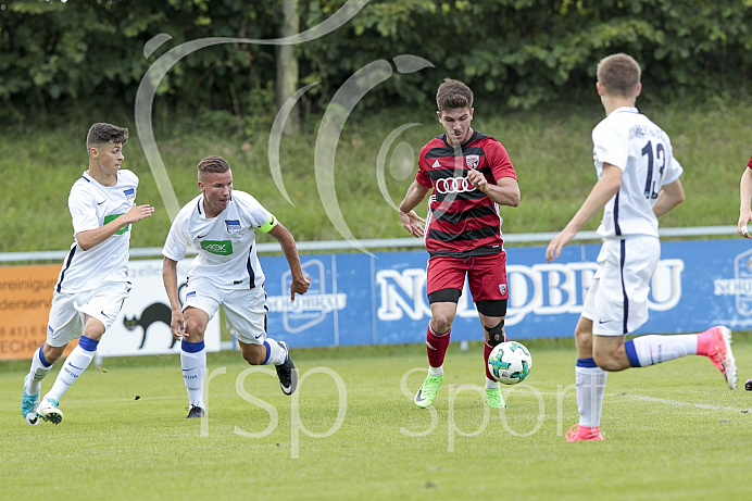 Fussball, Bayernliga, Freundschaftsspiel, B-Junioren, Saison 2017/2018, FC Ingolstadt - Hetha BSC