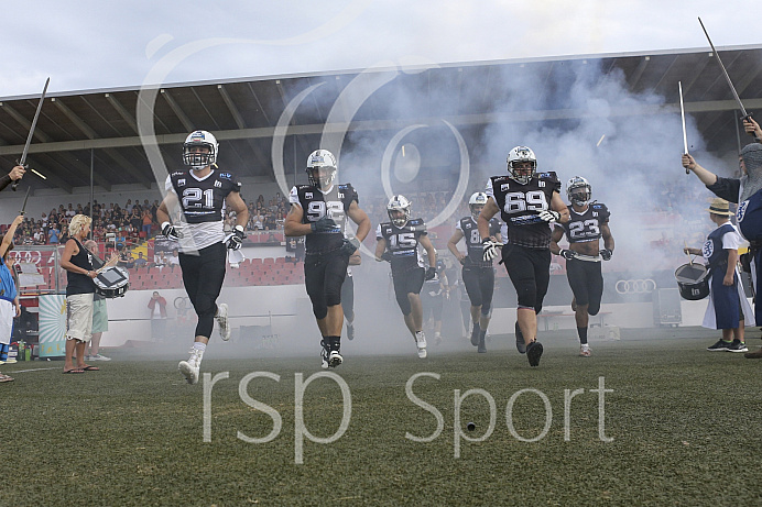 Football, GFL1, Saison 2019,Ingolstadt Dukes - Marburg Mercenaries - Heimspiel - 28.07.2019