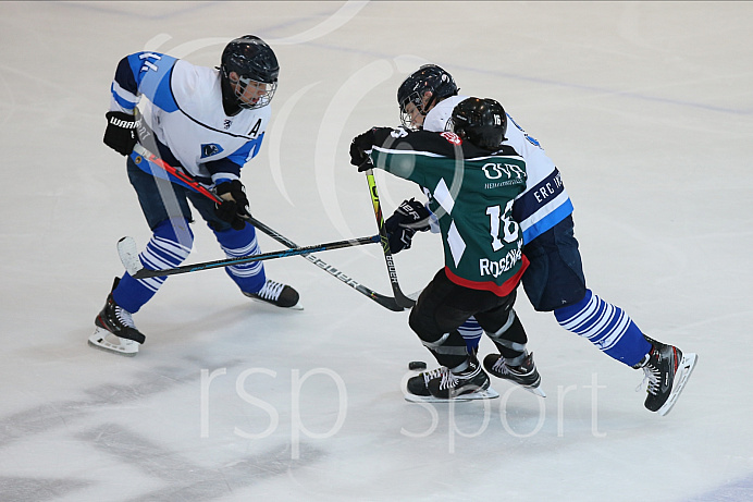 Eishockey - Nachwuchs U15 - Bayernliga - Saison 2020/2021 -  Rosenheim - ERC Ingolstadt - Foto: Ralf Lüger