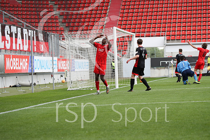 Fussball - B-Junioren - Relegation 2021  - FC Ingolstadt 04 - SSV Jahn Regensburg -  Foto: Ralf Lüger/rsp-sport.de