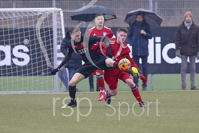 Fussball - A-Junioren Bundesliga - Ingolstadt - Saison 2018/2019 - FC Ingolstadt 04 - FC Bayern München - 20. Spieltag - 02.02.2019 -  Foto: Ralf Lüger/rsp-sport.de