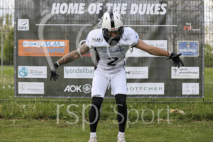 Football, Vorstellung der Importspieler, Saison 2022, Ingolstadt Dukes - 24.07.2021