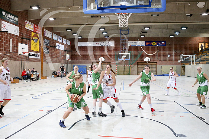Frauen Basketball Bayernliga BYLDS - Saison 2017/2018 - MSG Ingolstadt/Etting - SSV Schrobenhausen Green Devilds  -  Foto: Ralf Lüger