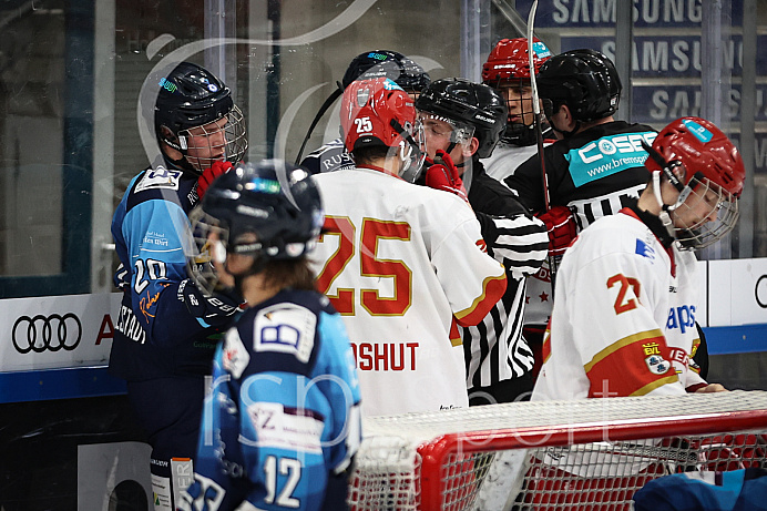 DNL - Eishockey - Saison 2021/2022  - ERC Ingolstadt - EV Landshut - Foto: Ralf Lüger