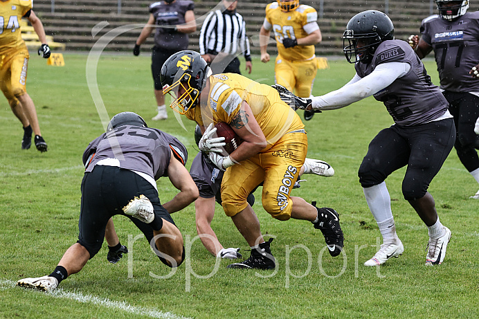 Football, Saison 2021, Ingolstadt Dukes - München Cowboys II - 22.08.2021
