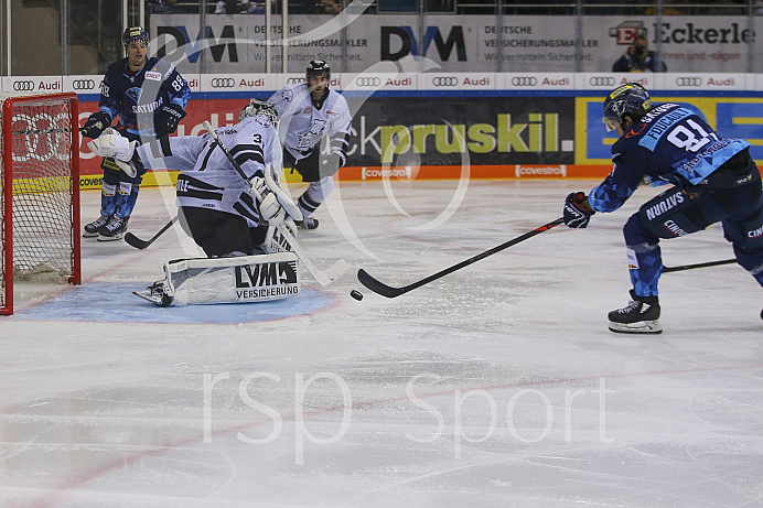 Eishockey - Herren - DEL - Saison 2019/2020, Spiel 2 - 17.09.2019 -  ERC Ingolstadt - Nürnberg Ice Tigers - Foto: Ralf Lüger