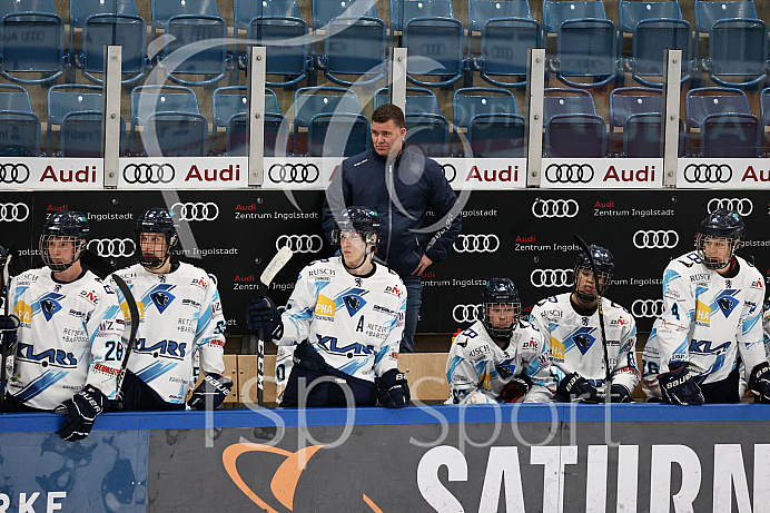 DNL - Eishockey - Saison 2021/2022  - ERC Ingolstadt - Eisbären Regensburg - Foto: Ralf Lüger